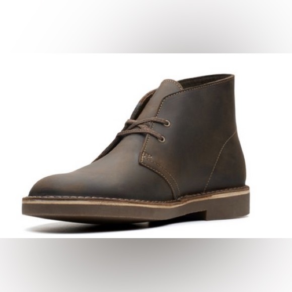 CLARKS MEN'S BUSHACRE 2
BEESWAX LEATHER men size 9 - Picture 11 of 12